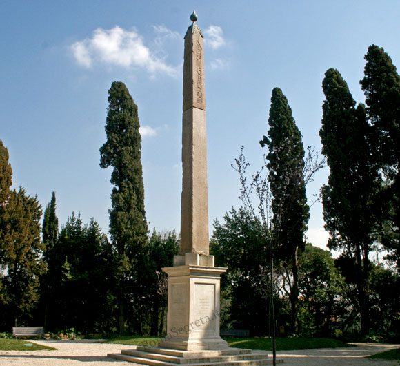 obelisco a villa celimontana
