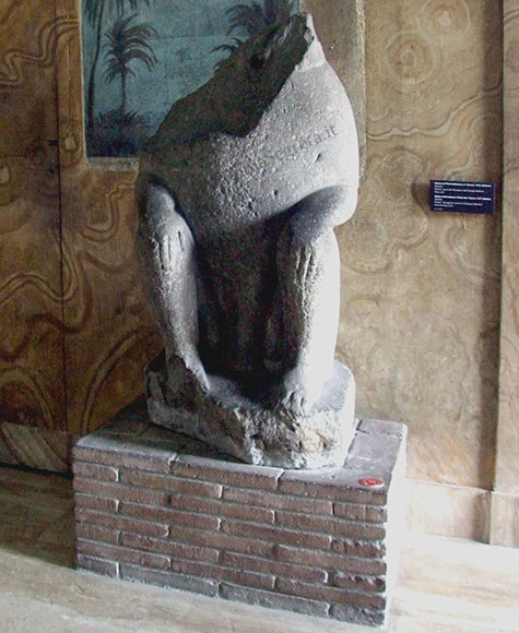 statuetta del dio thot