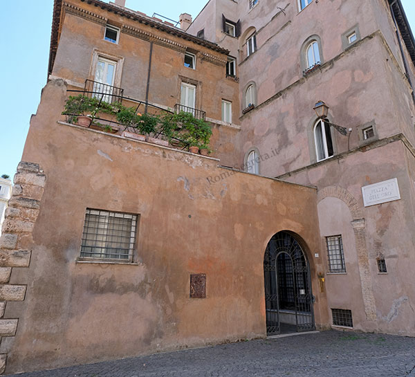 casa sangalletti a piazza dell'oro