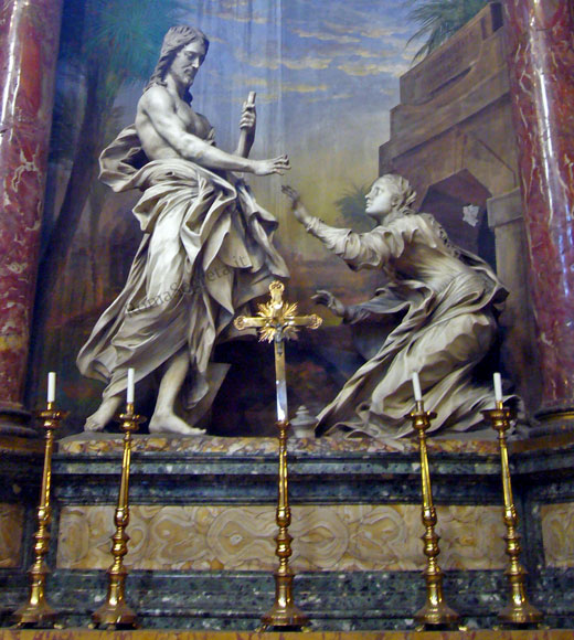 noli me tangere a santi domenico e sisto