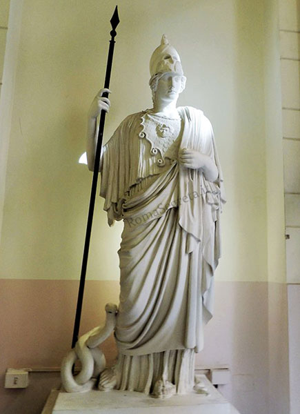 statua di athena