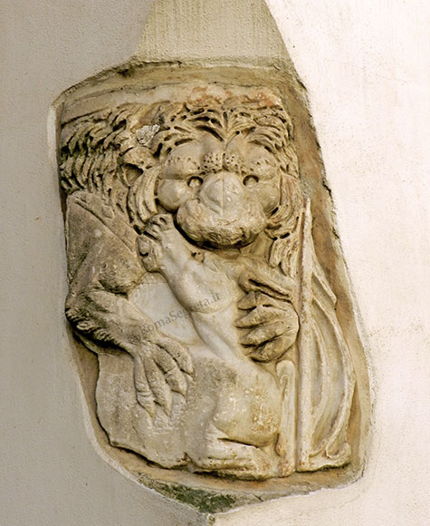 rilievo a via dell'orso