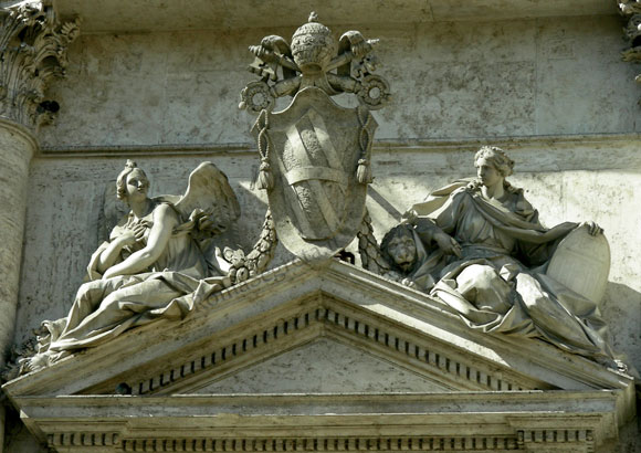 gruppo su portale di s.giovanni dei fiorentini