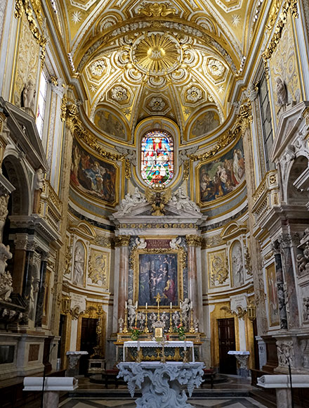 interno di s.maria dell'anima