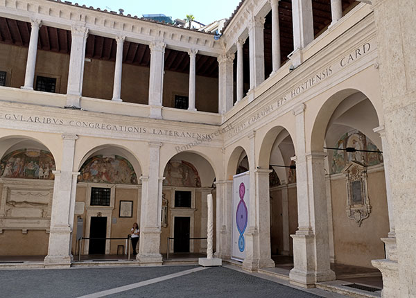 chiostro di s.maria della pace