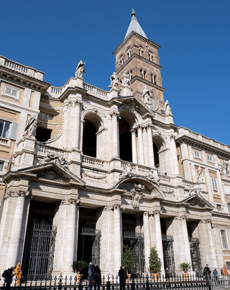 facciata di santa maria maggiore