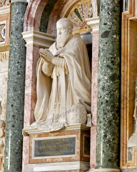 monumento funebre di sisto v