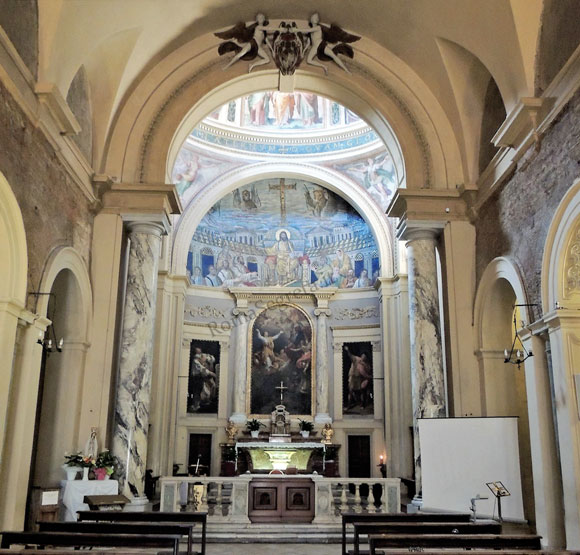 interno di santa pudenziana