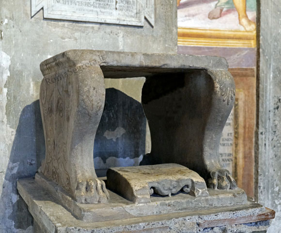 sedia di gregorio magno