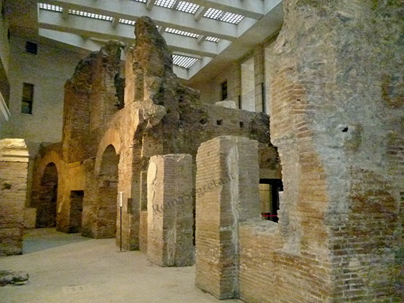 resti dello stadio di domiziano a piazza navona