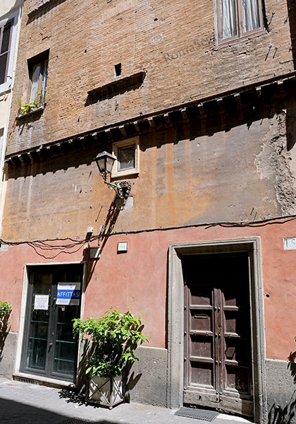 casa di fiammetta a via dei coronari