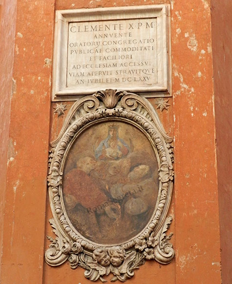 madonna vallicelliana  a via del governo vecchio