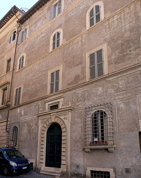 palazzetto lancellotti a via della maschera d'oro