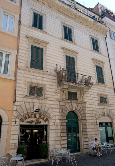 casa di raffaello a via giulia