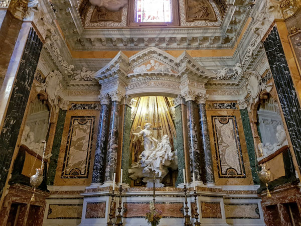 cappella cornaro a santa maria della vittoria