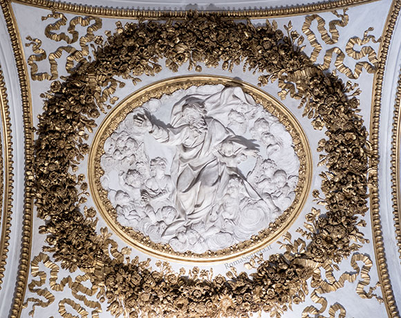 padre eterno alla cappella del monte di pietà