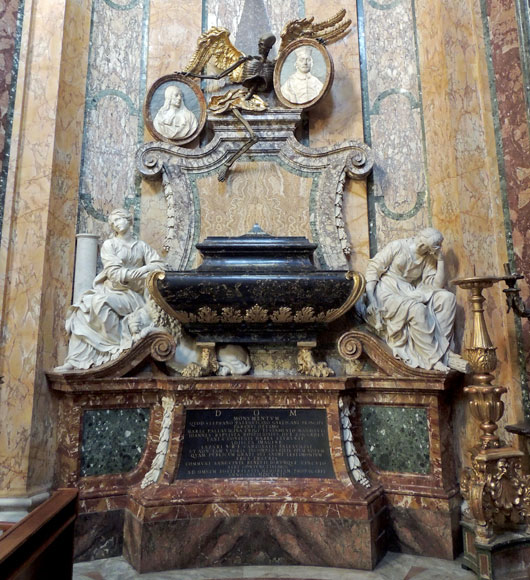 cappella rospigliosi pallavicini con fortezza e giustizia