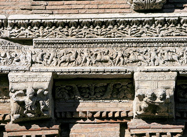 dettaglio della casa dei crescenzi