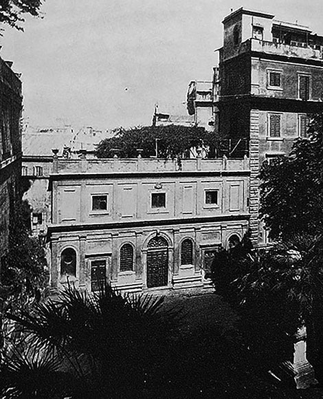 casa di michelangelo in via delle tre pile