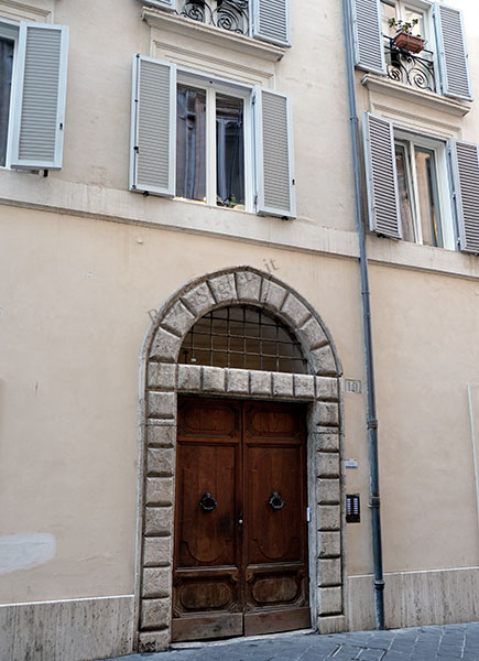 casa porcari a via della pigna