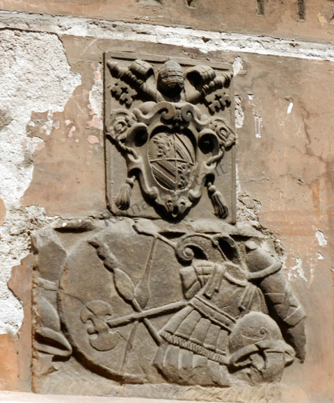 fregio dei vigiles all'excubitorium