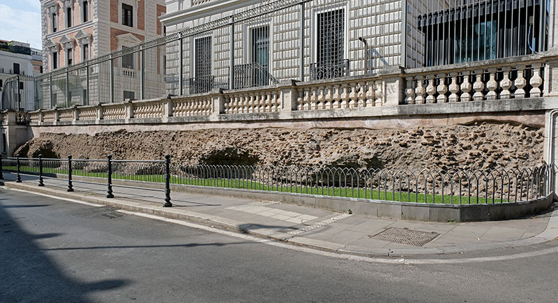 ninfeo degli horti sallustiani a via lucullo