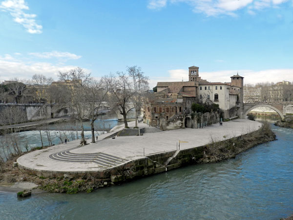 Vedi su Google Maps isola tiberina