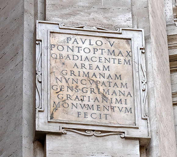 lapide su via degli avignonesi