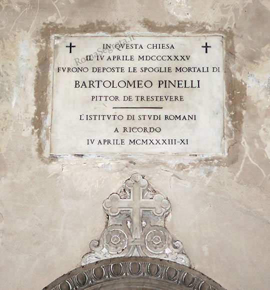 lapide di bartolomeo pinelli