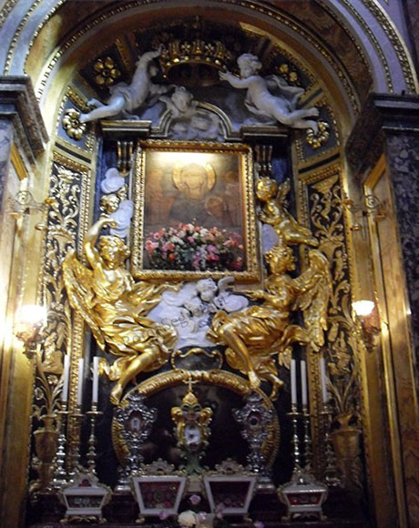 madonna della lampada a san giovanni calibita