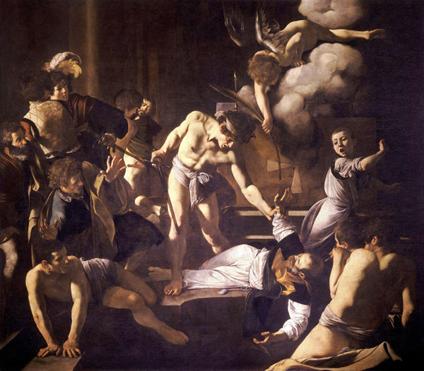 martirio di s.matteo del caravaggio