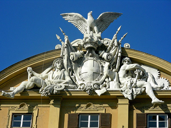 stemma sul ministero dell'economia e delle finanze