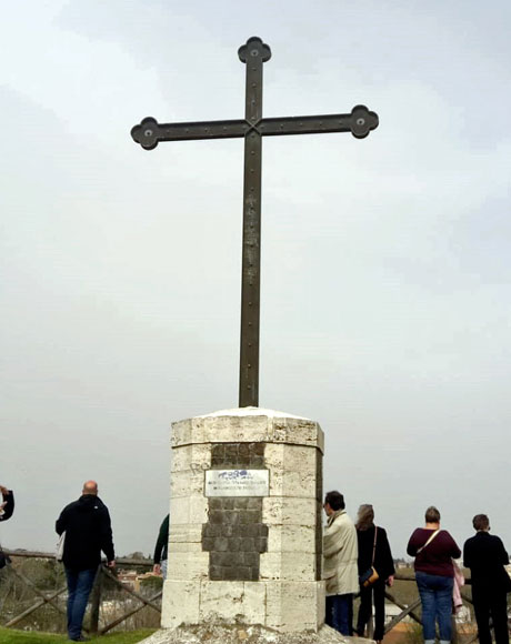 croce sul monte testaccio