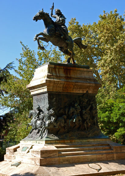 monumento ad anita garibaldi al gianicolo