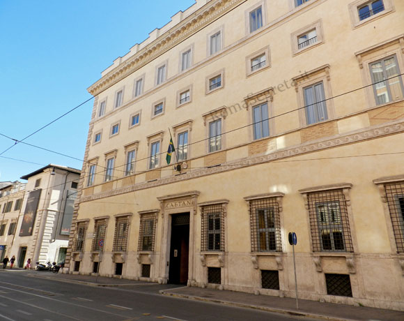 palazzo di alessandro mattei, oggi caetani