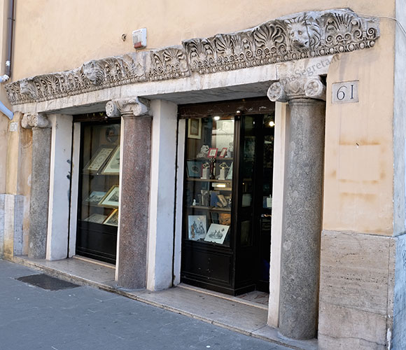 porticato antico sotto palazzo bonadies