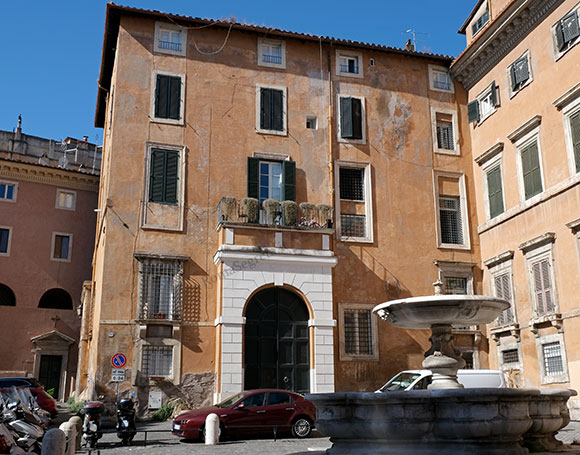 palazzo cenci-bolognetti a piazza delle cinque scòle