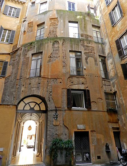 emiciclo delle terme alessandrine