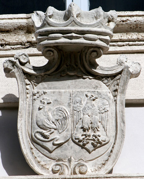 stemma del gallo e bonaparte