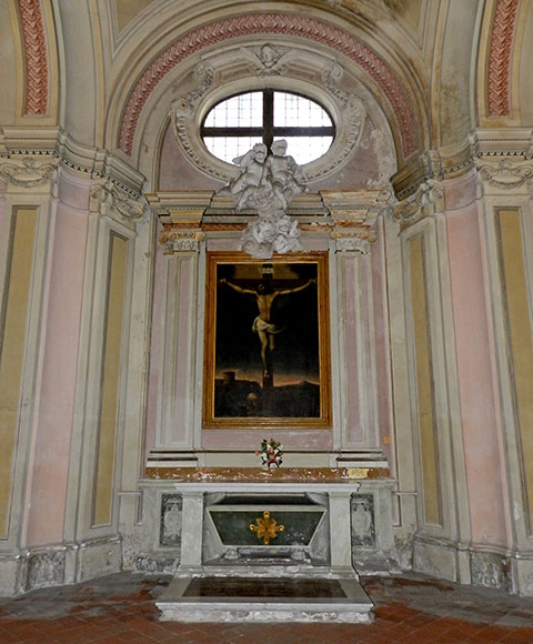 cappella del crocifisso a s.alessio