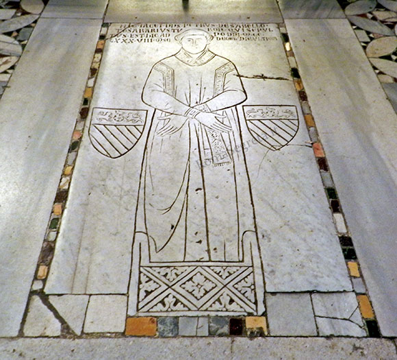 pietra tombale di pietro savelli