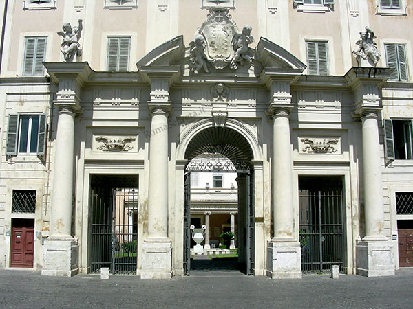 ingresso di s.cecilia in trastevere