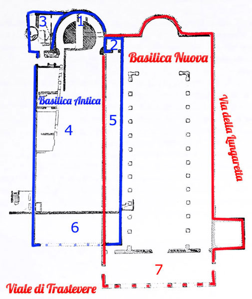 mappa di s.crisogono
