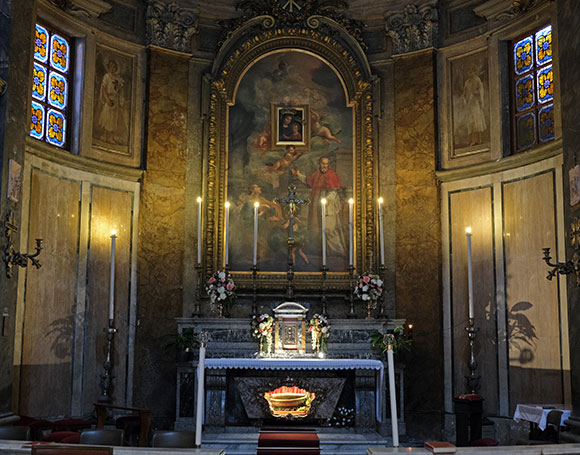 altare maggiore di santa dorotea