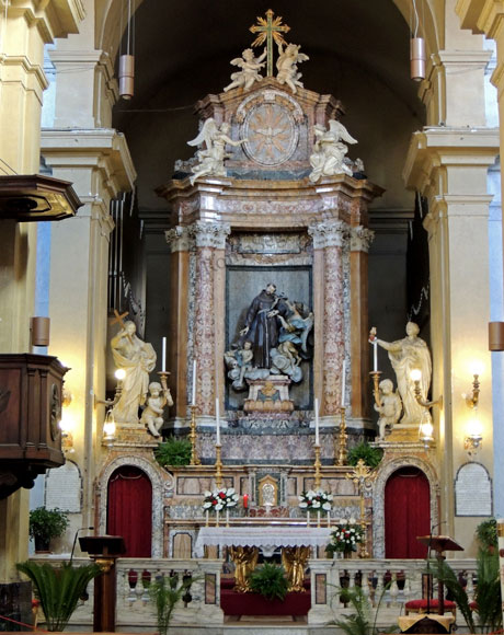altare a s.francesco a ripa