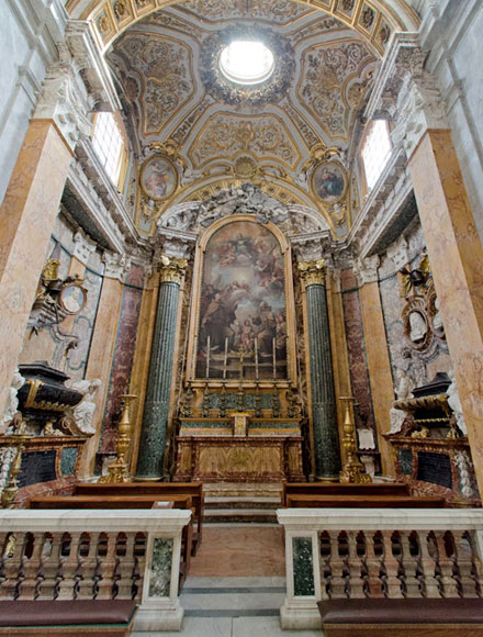 cappella rospigliosi pallavicini a s.francesco a ripa