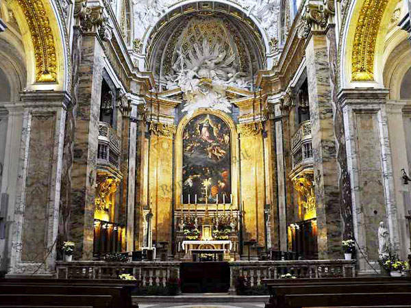 interno di s.luigi de' francesi