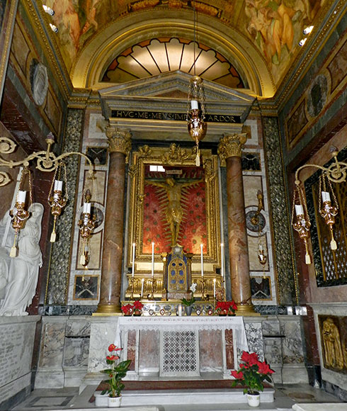 cappella del crocifisso a s.marcello