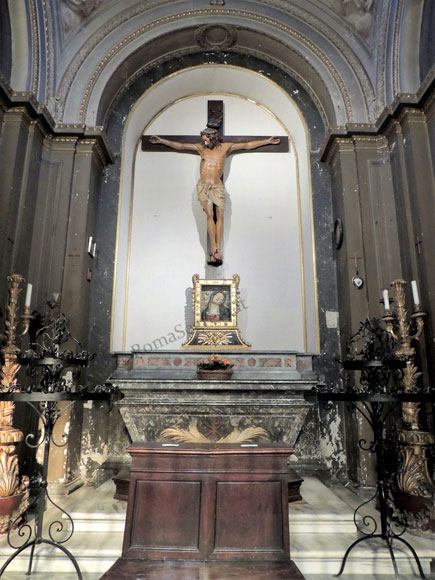 cappella del santissimo crocifisso di santa maria in trastevere