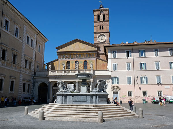 piazza di s.maria in trastevere